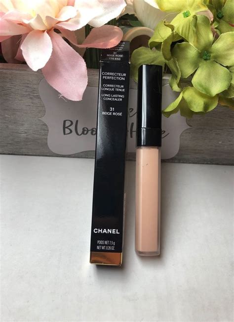 chanel longwear concealer|chanel concealer 31 beige rose.